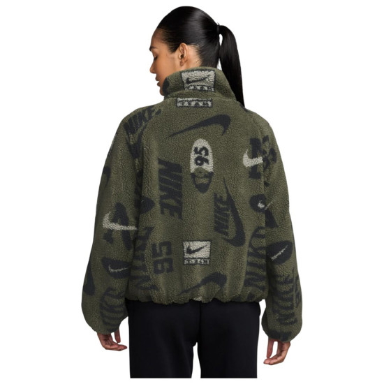 Nike Γυναικεία ζακέτα Sportswear Street High-Pile Fleece Jacket